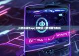 比特派钱包app苹果版|比特派钱包跑路