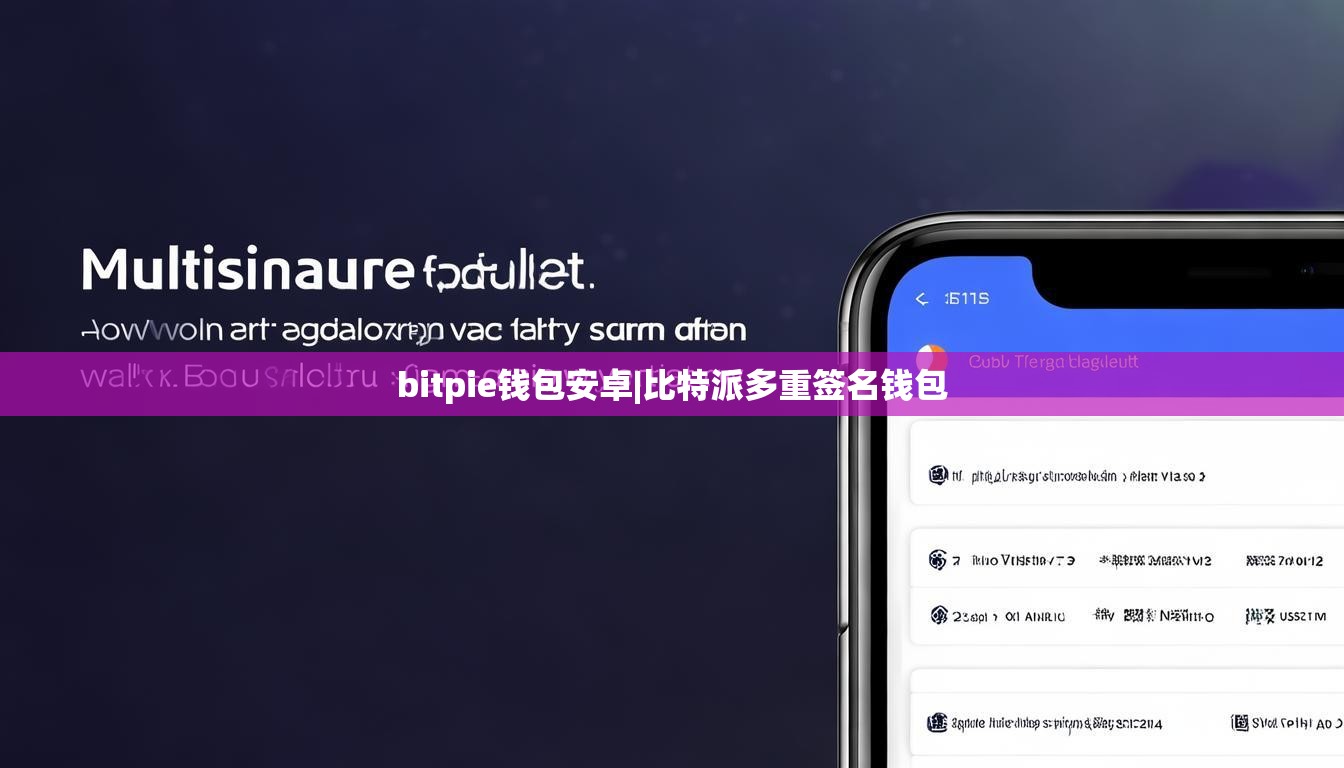 bitpie钱包安卓|比特派多重签名钱包  第1张