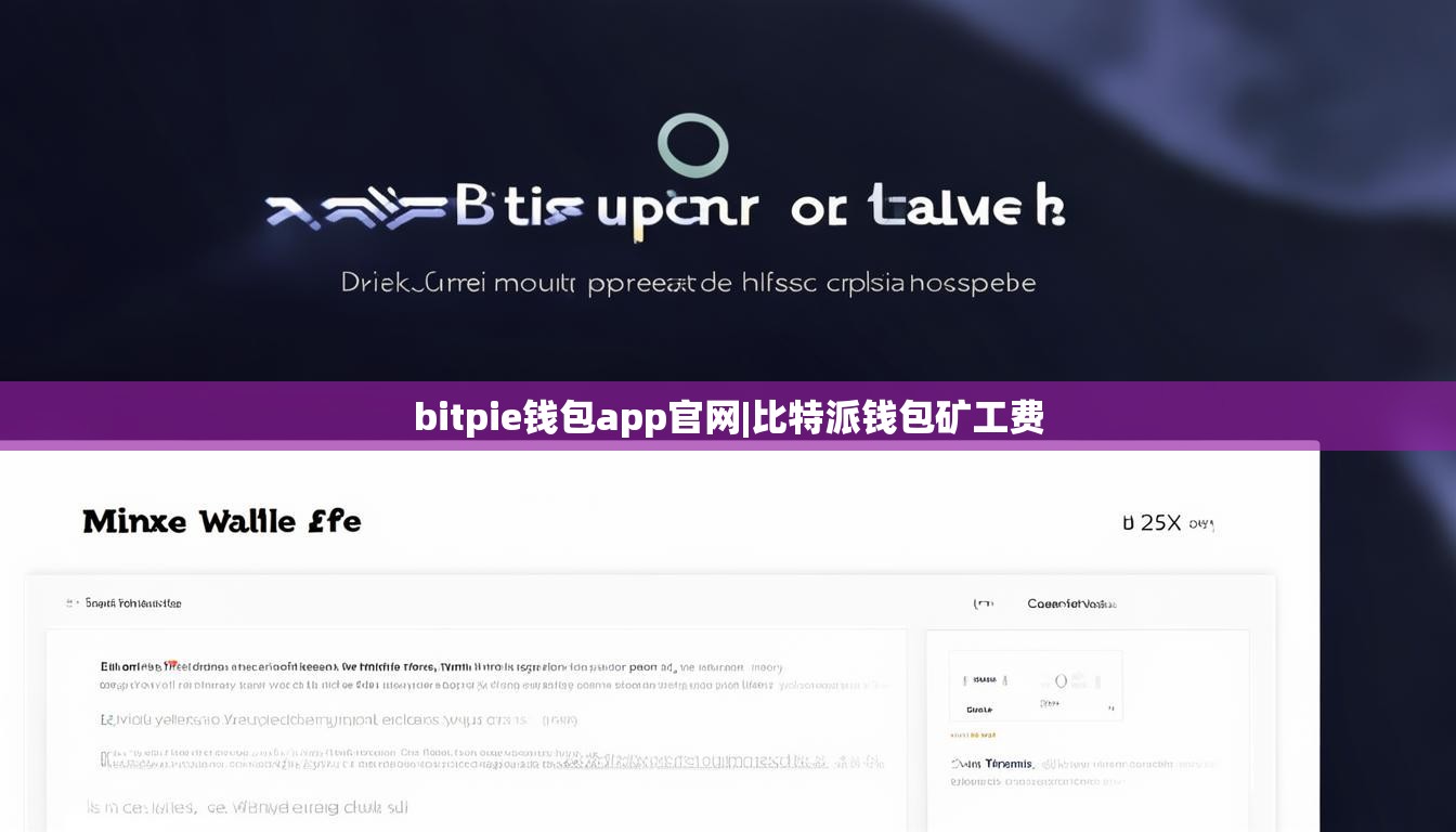 bitpie钱包app官网|比特派钱包矿工费  第1张