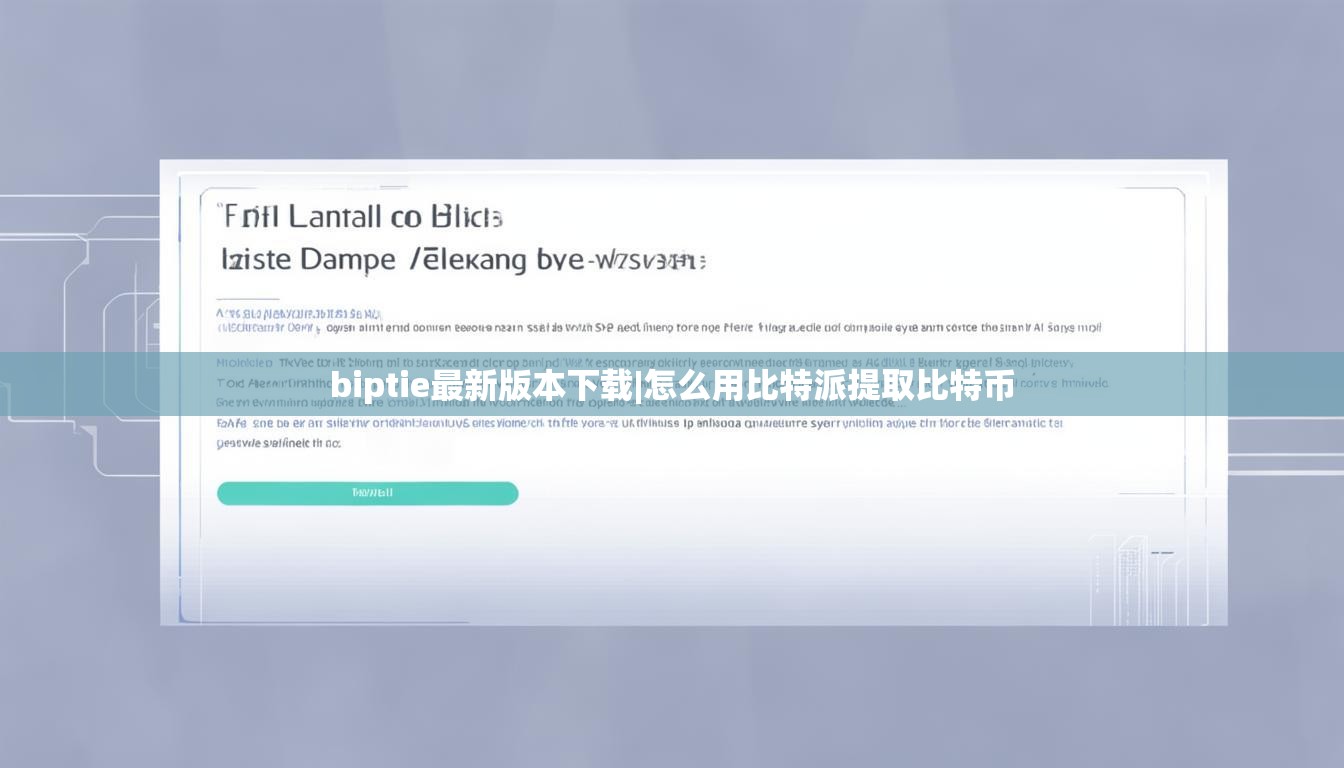 biptie最新版本下载|怎么用比特派提取比特币  第1张