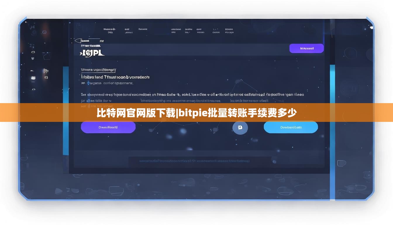 比特网官网版下载|bitpie批量转账手续费多少  第1张