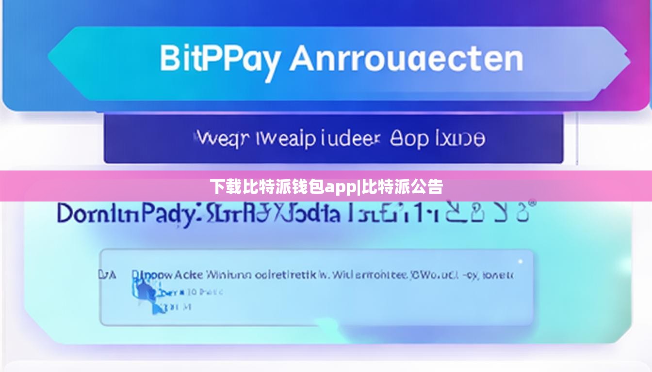 下载比特派钱包app|比特派公告  第1张