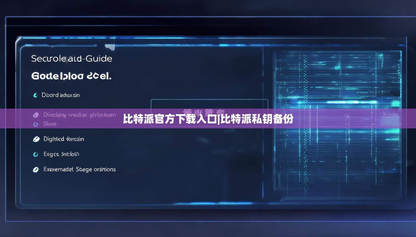 比特派官方下载入口|比特派私钥备份  第1张