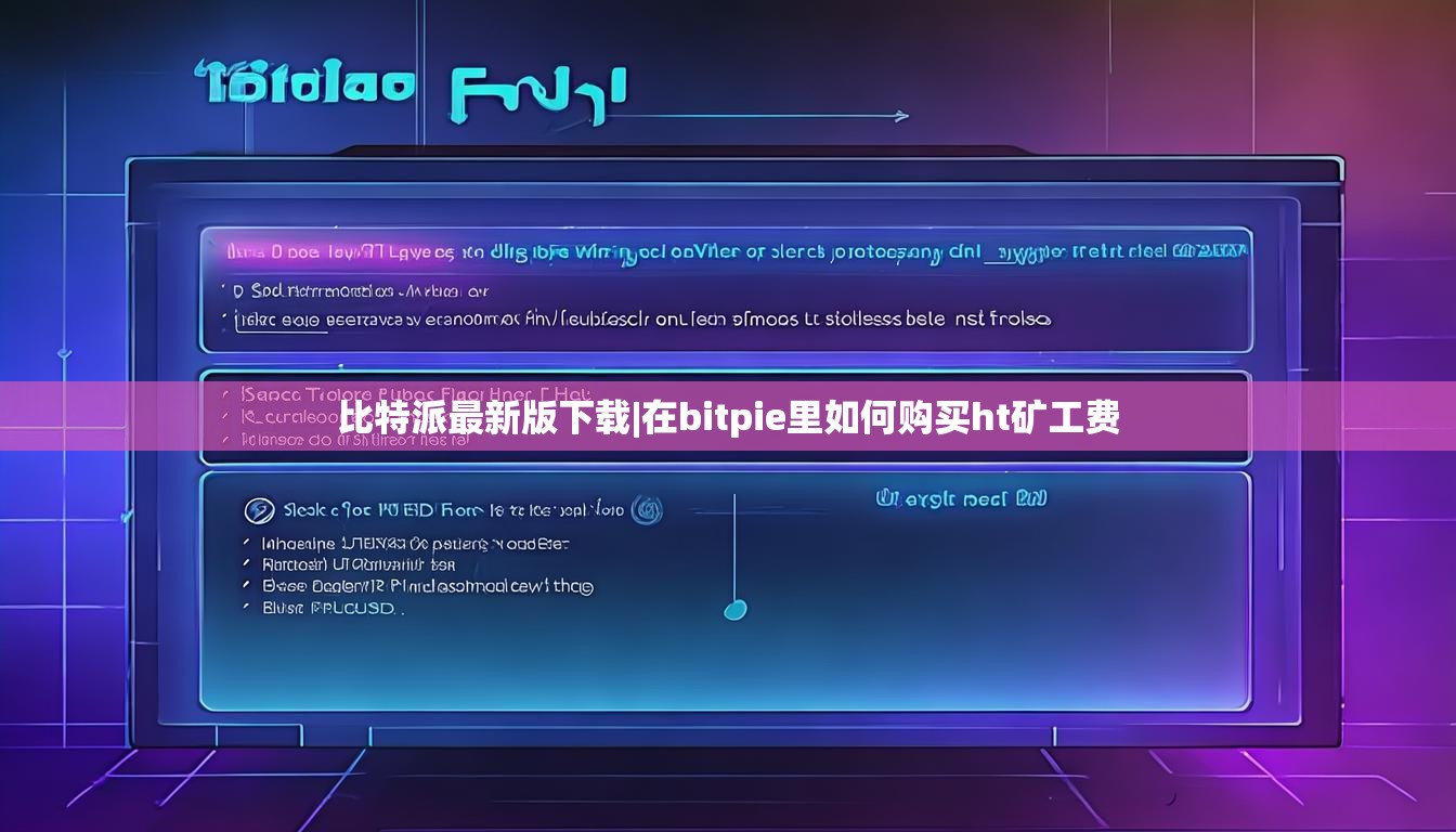 比特派最新版下载|在bitpie里如何购买ht矿工费  第1张