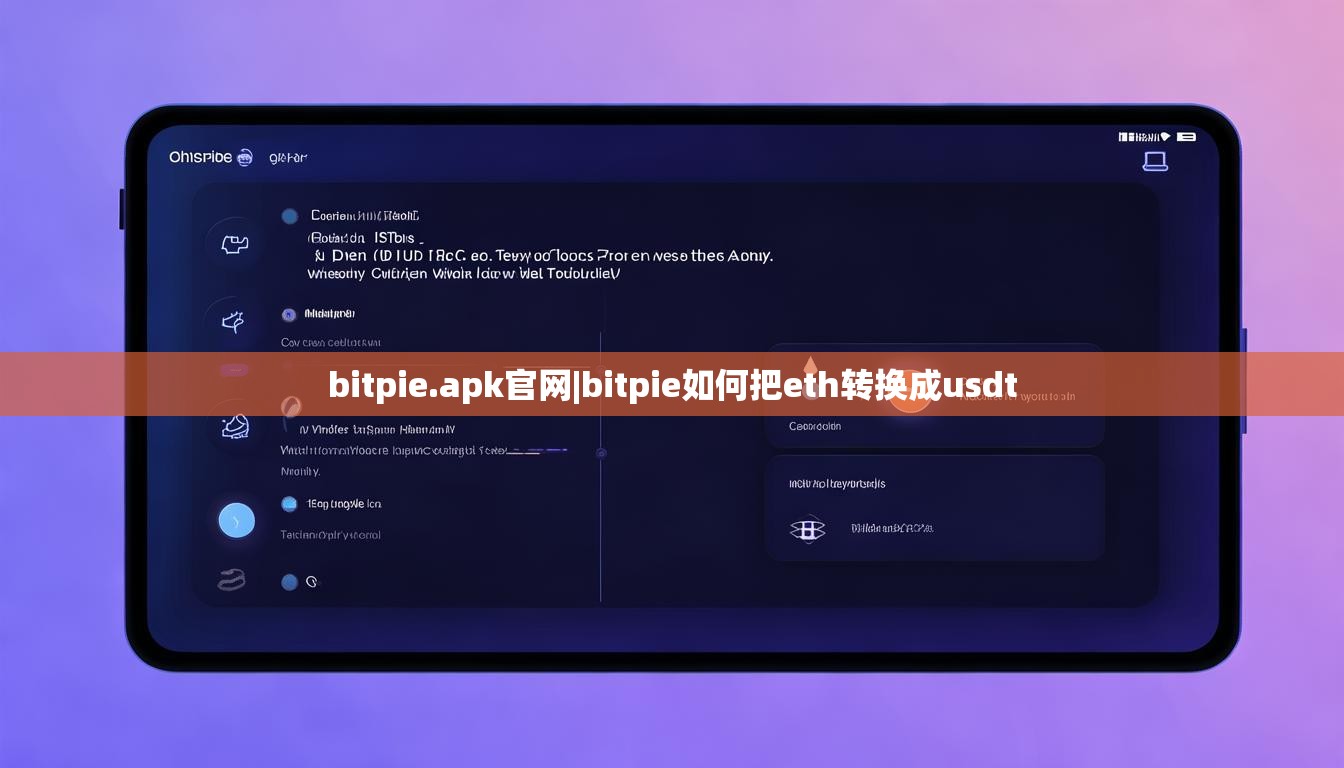 bitpie.apk官网|bitpie如何把eth转换成usdt  第1张