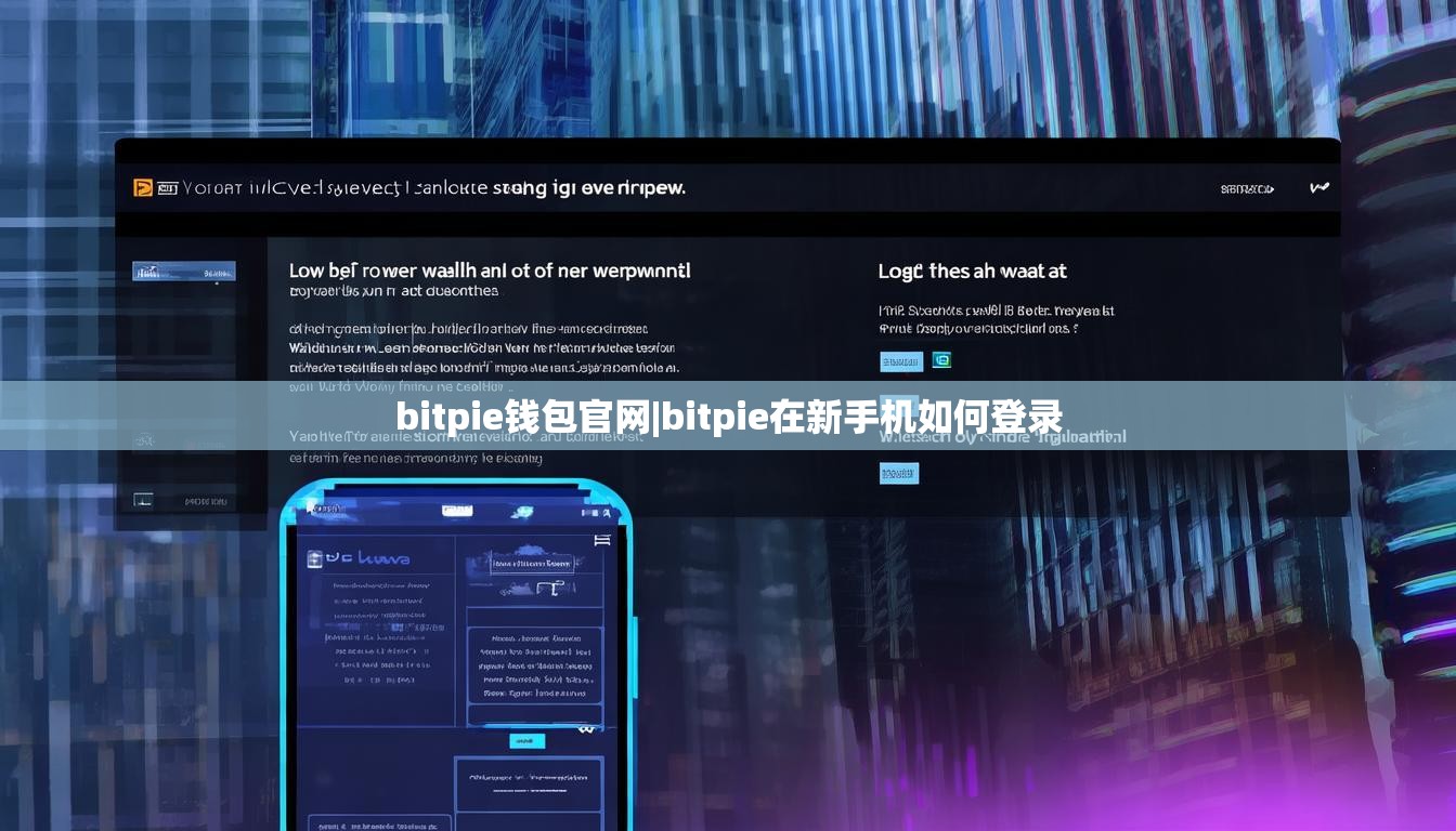 bitpie钱包官网|bitpie在新手机如何登录  第1张