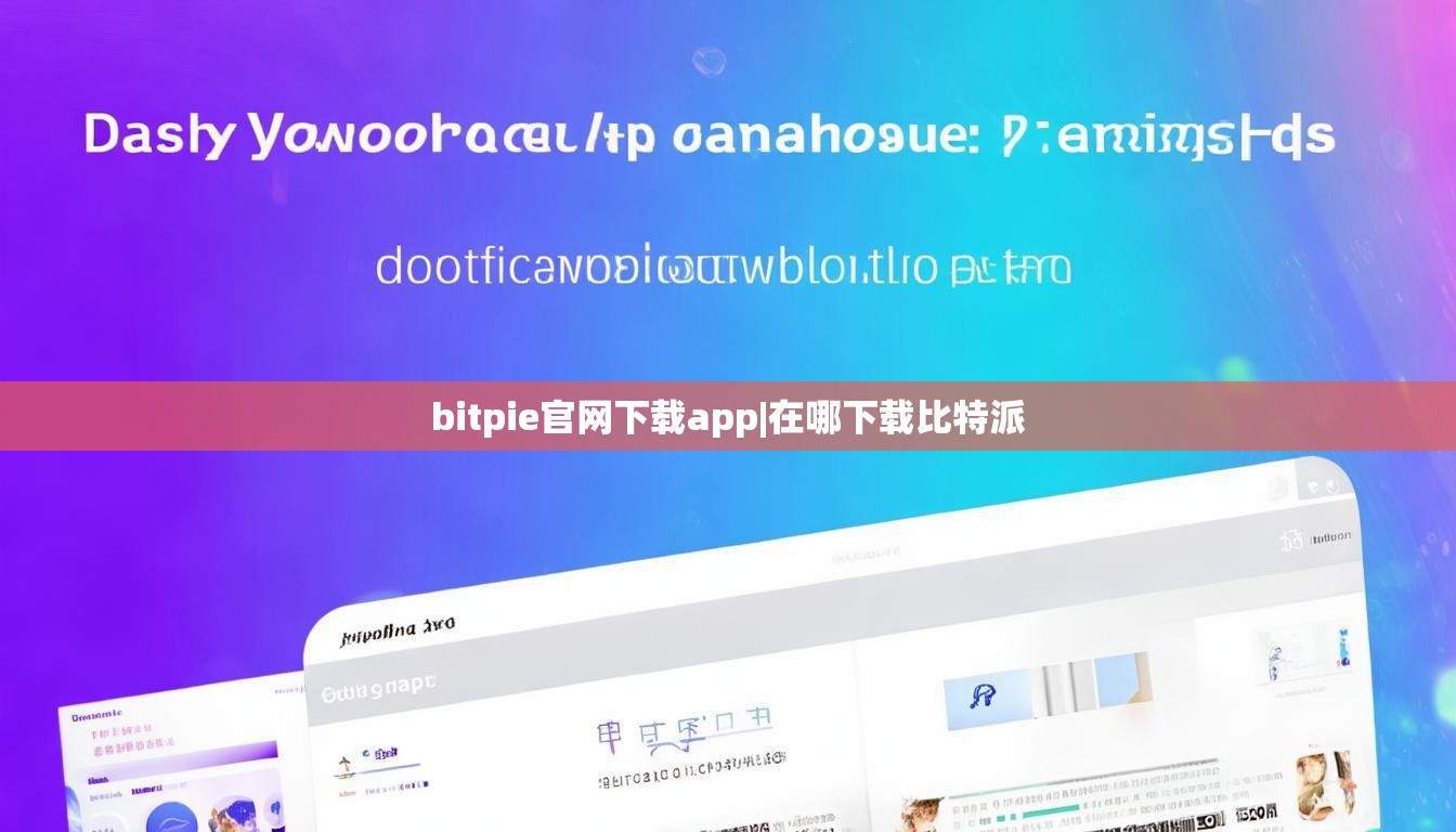 bitpie官网下载app|在哪下载比特派  第1张