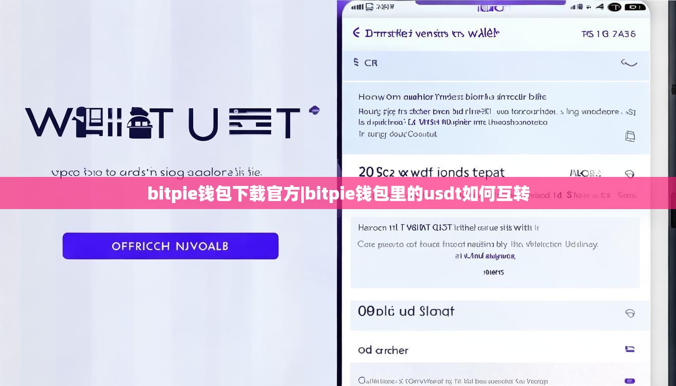 bitpie钱包下载官方|bitpie钱包里的usdt如何互转  第1张