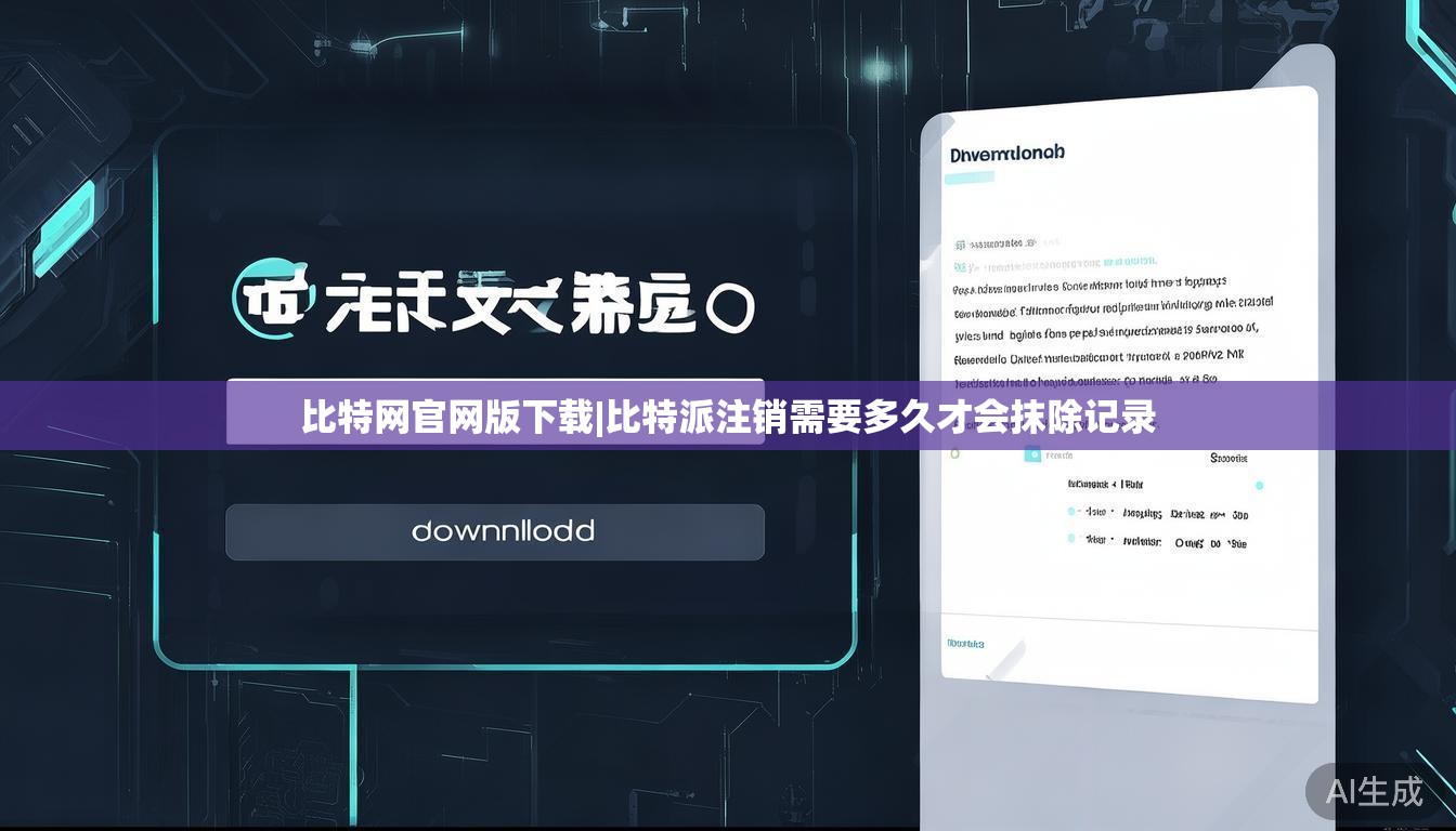 比特网官网版下载|比特派注销需要多久才会抹除记录 第1张 比特网官网版下载|比特派注销需要多久才会抹除记录 第1张