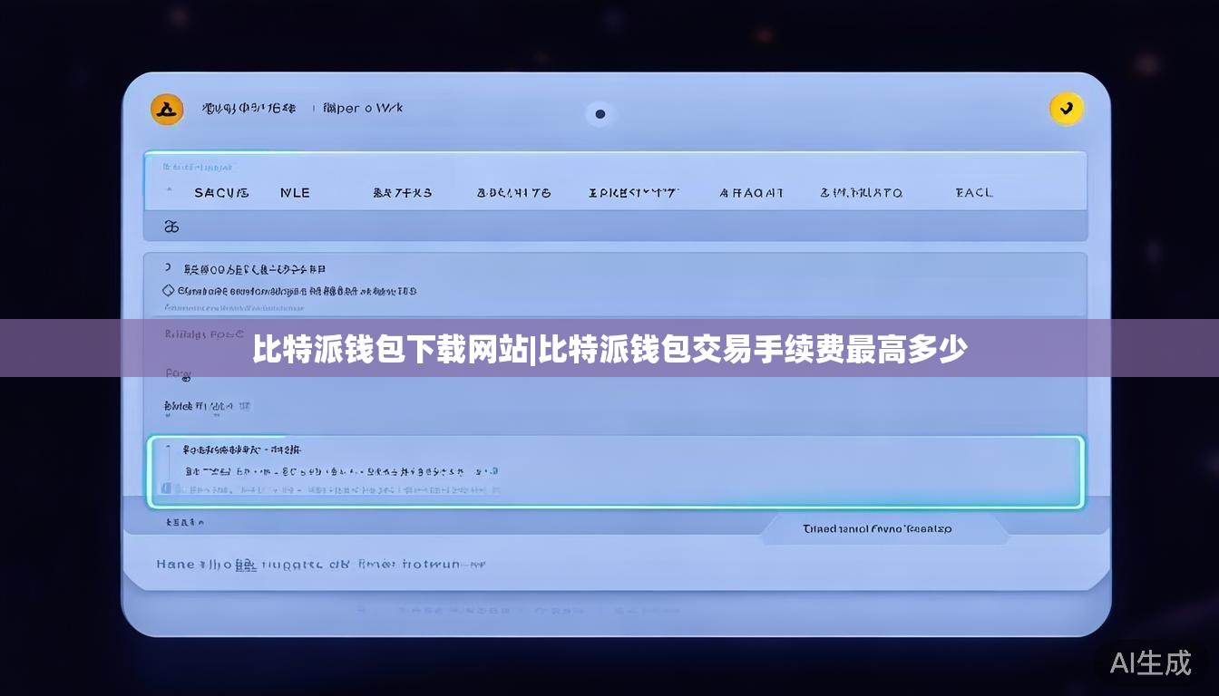 比特派钱包下载网站|比特派钱包交易手续费最高多少  第1张