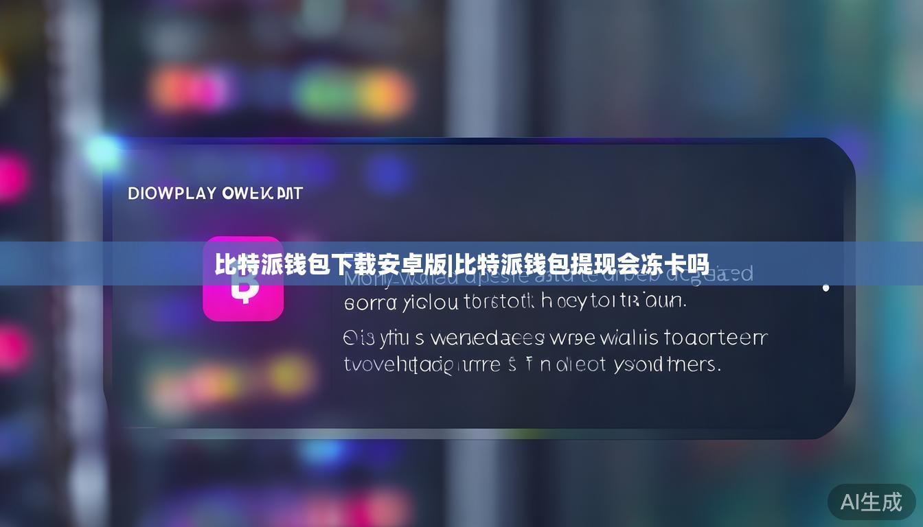 比特派钱包下载安卓版|比特派钱包提现会冻卡吗 第1张 比特派钱包下载安卓版|比特派钱包提现会冻卡吗 第1张