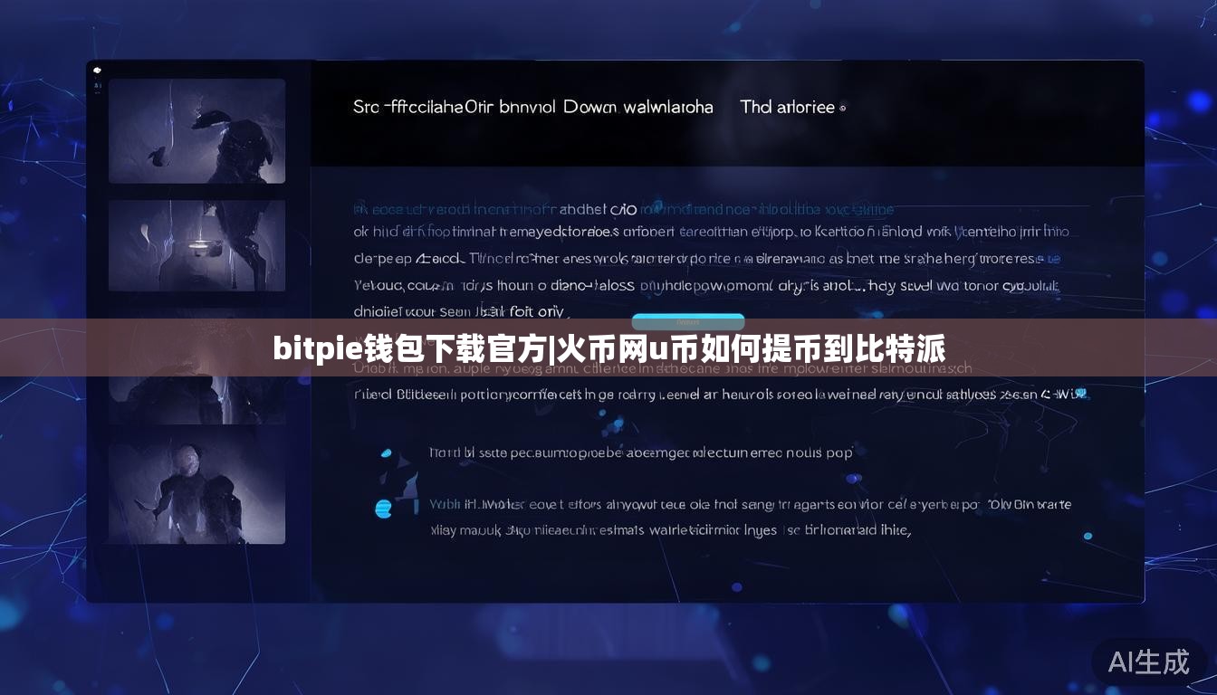 bitpie钱包下载官方|火币网u币如何提币到比特派  第1张