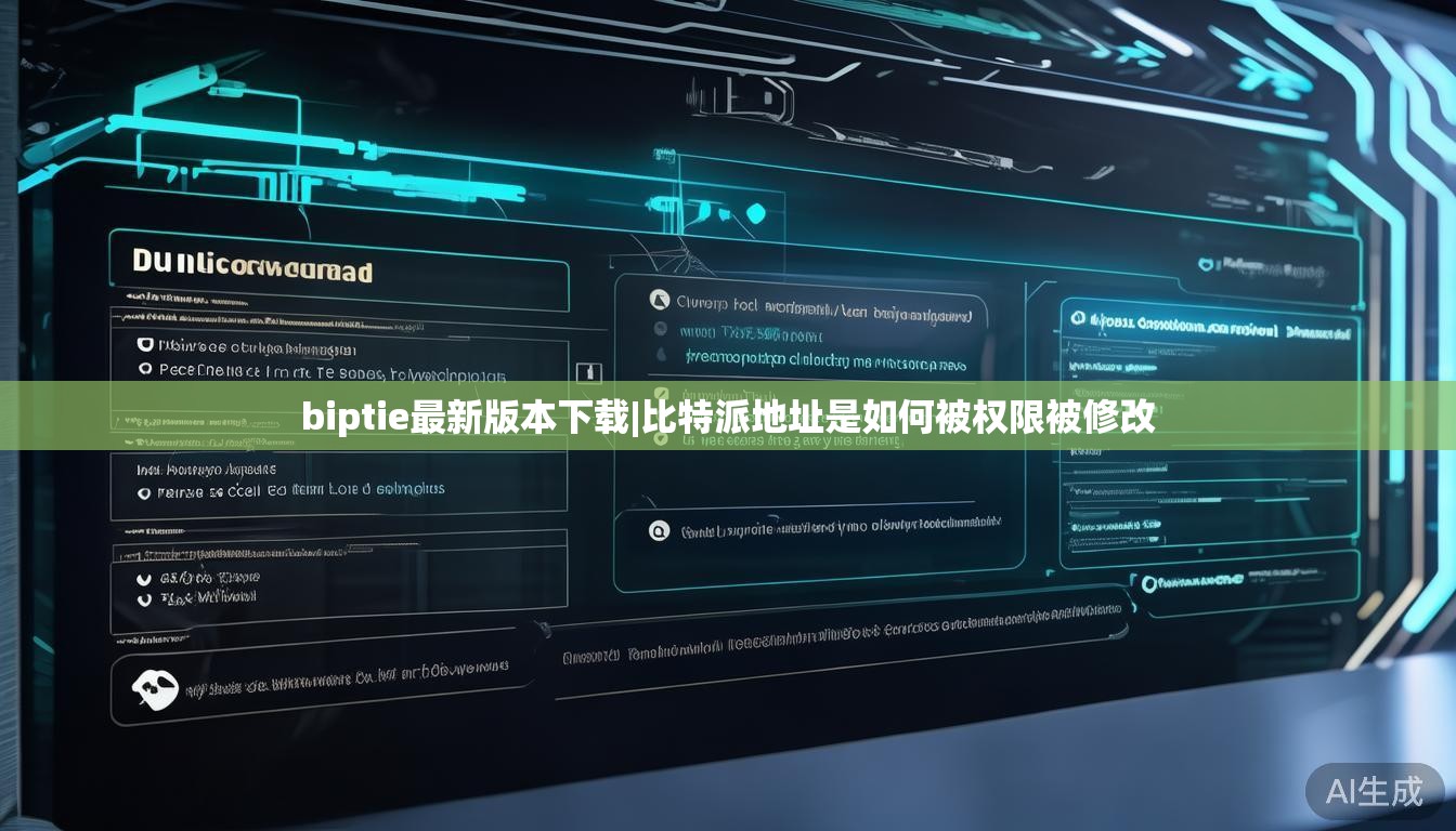 biptie最新版本下载|比特派地址是如何被权限被修改 第1张 biptie最新版本下载|比特派地址是如何被权限被修改 第1张