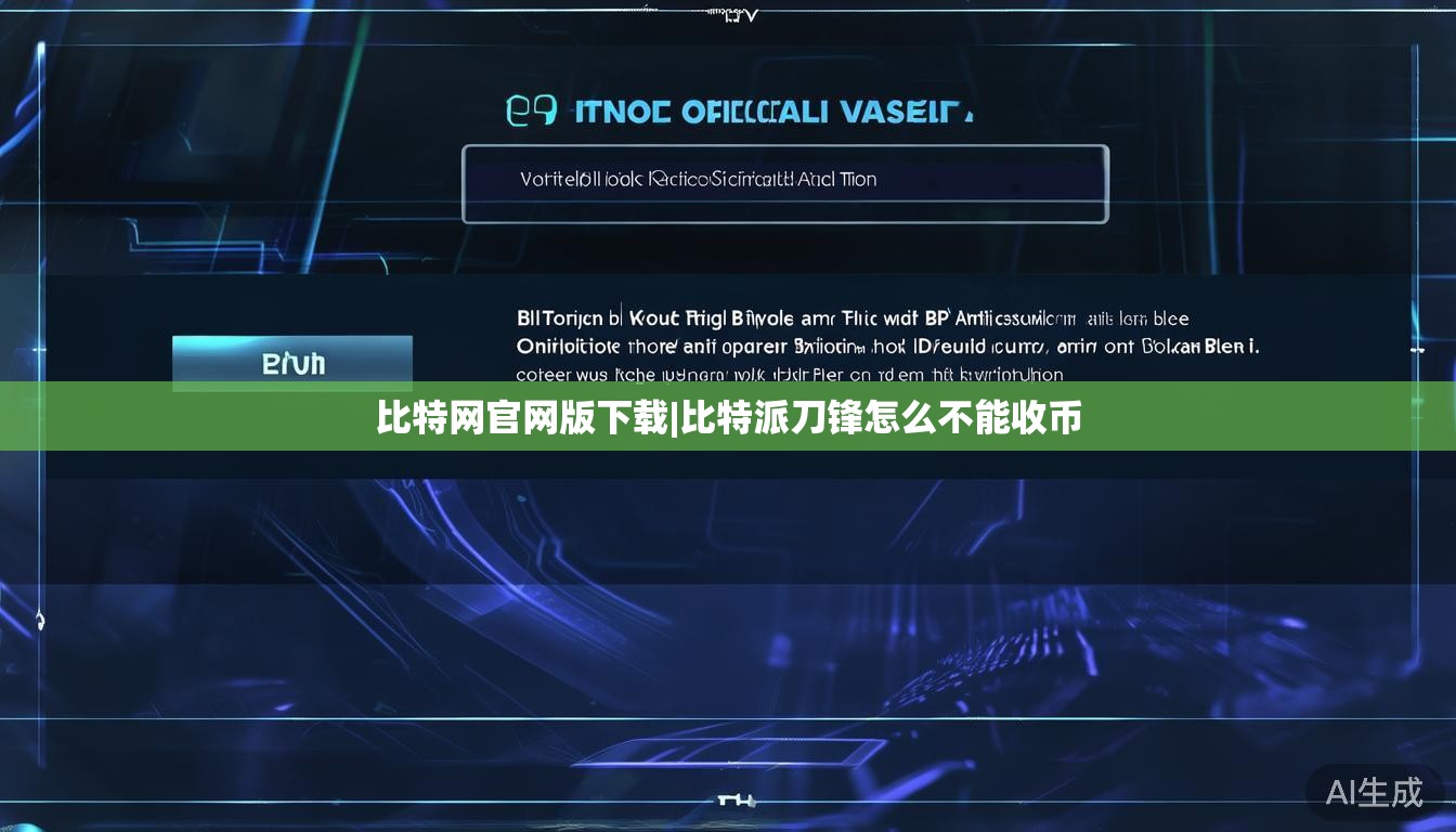 比特网官网版下载|比特派刀锋怎么不能收币  第1张