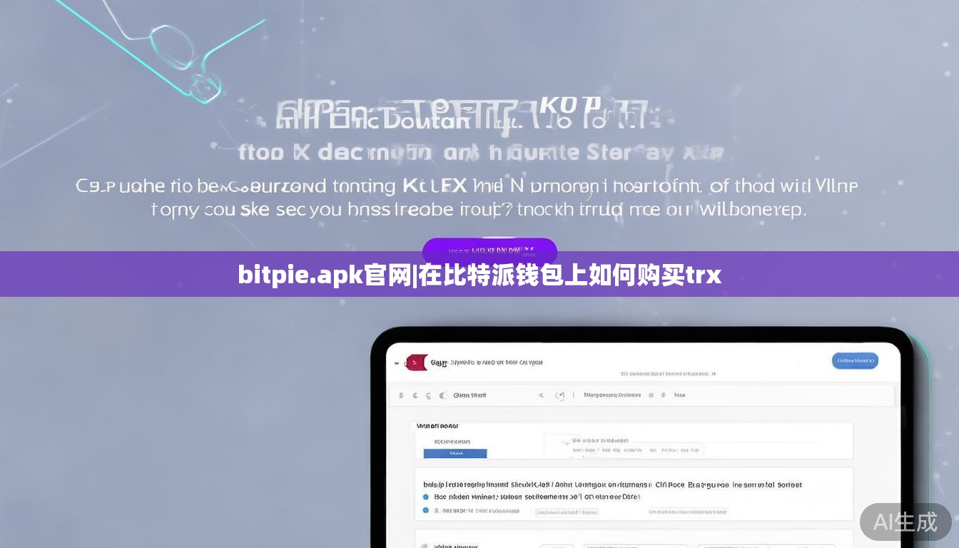 bitpie.apk官网|在比特派钱包上如何购买trx 第1张 bitpie.apk官网|在比特派钱包上如何购买trx 第1张