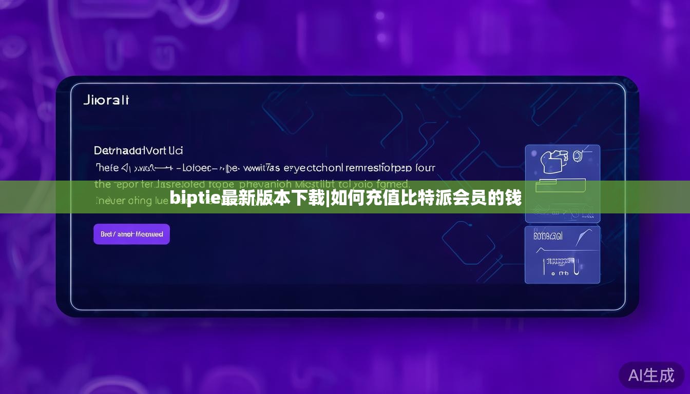 biptie最新版本下载|如何充值比特派会员的钱 第1张 biptie最新版本下载|如何充值比特派会员的钱 第1张