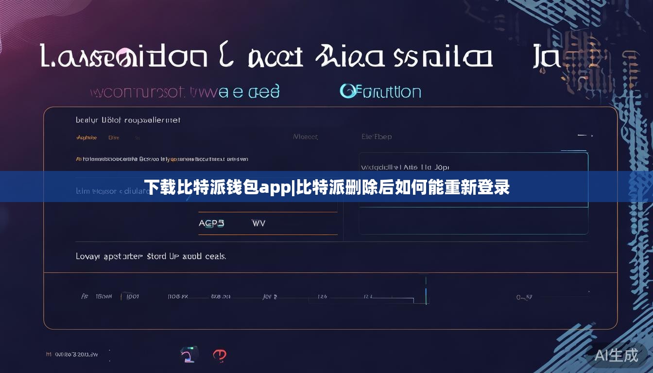 下载比特派钱包app|比特派删除后如何能重新登录 第1张 下载比特派钱包app|比特派删除后如何能重新登录 第1张