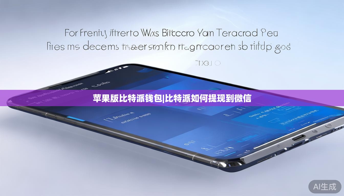 苹果版比特派钱包|比特派如何提现到微信 第1张 苹果版比特派钱包|比特派如何提现到微信 第1张