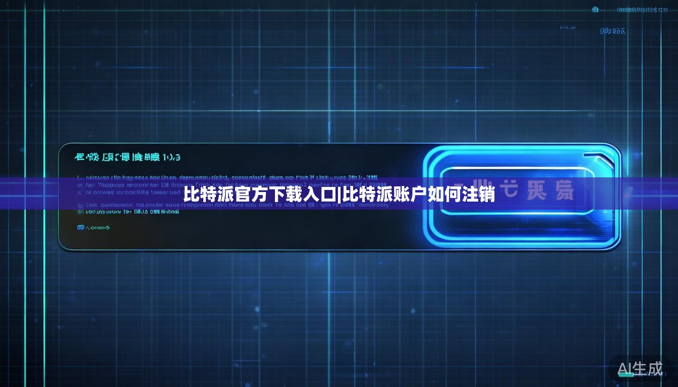 比特派官方下载入口|比特派账户如何注销 第1张 比特派官方下载入口|比特派账户如何注销 第1张