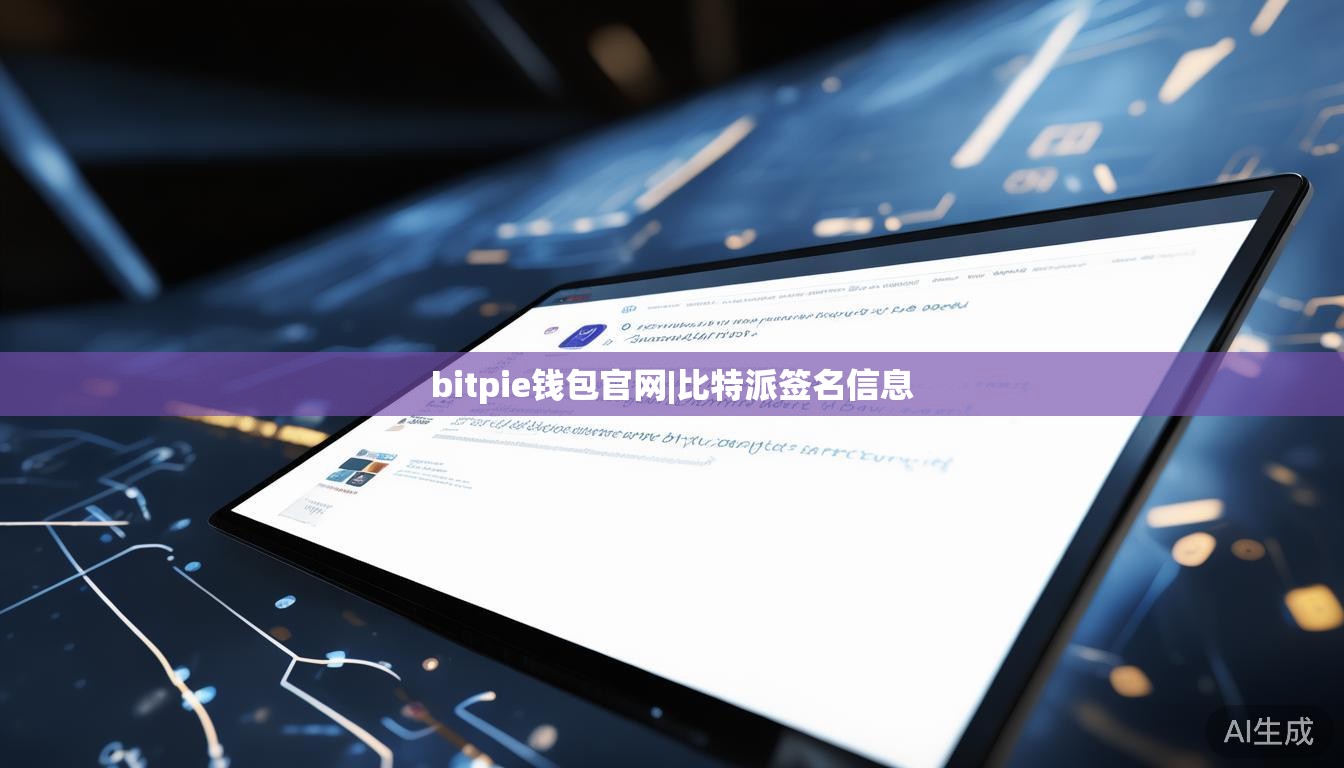 bitpie钱包官网|比特派签名信息 第1张 bitpie钱包官网|比特派签名信息 第1张