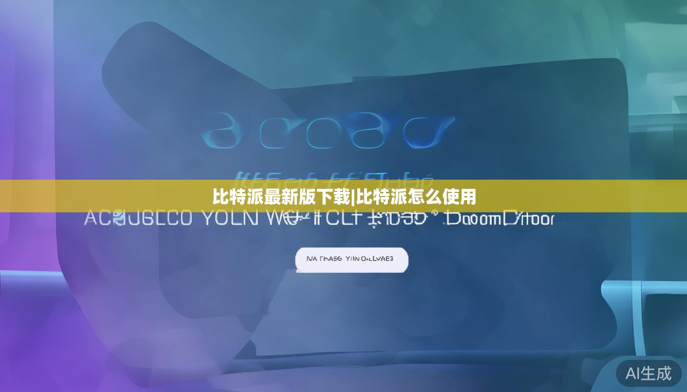 比特派最新版下载|比特派怎么使用 第1张 比特派最新版下载|比特派怎么使用 第1张