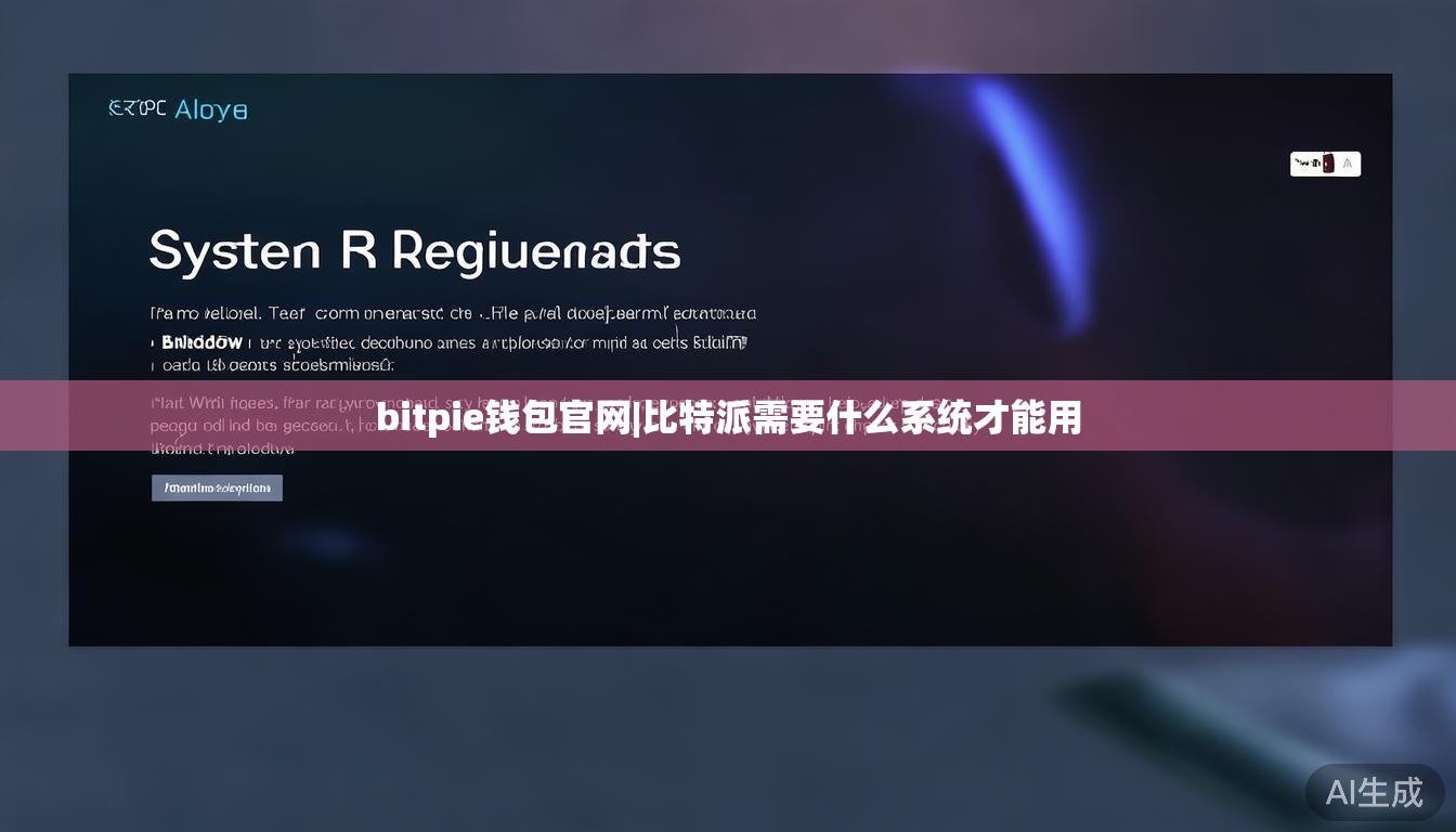 bitpie钱包官网|比特派需要什么系统才能用 第1张 bitpie钱包官网|比特派需要什么系统才能用 第1张