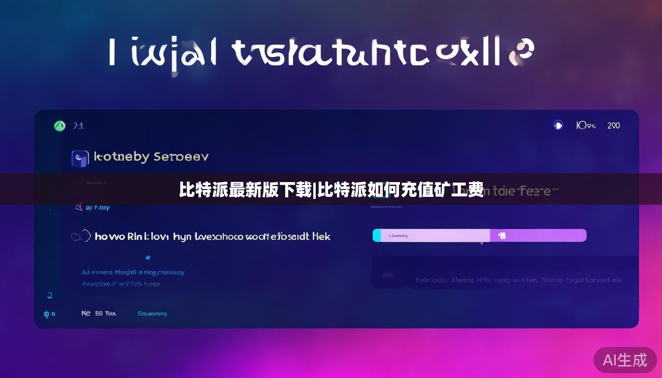 比特派最新版下载|比特派如何充值矿工费 第1张 比特派最新版下载|比特派如何充值矿工费 第1张