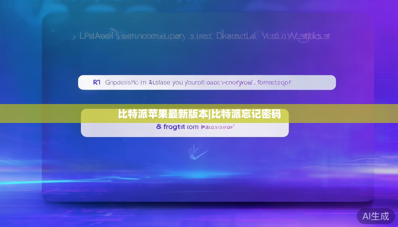 比特派苹果最新版本|比特派忘记密码 第1张 比特派苹果最新版本|比特派忘记密码 第1张