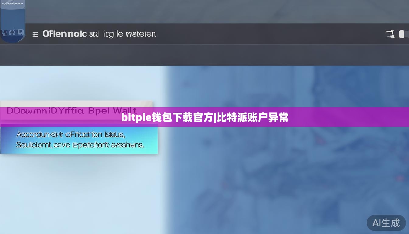 bitpie钱包下载官方|比特派账户异常 第1张 bitpie钱包下载官方|比特派账户异常 第1张