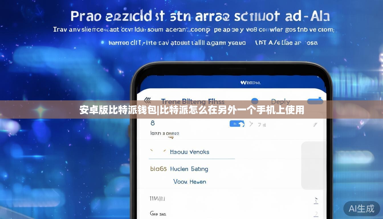 安卓版比特派钱包|比特派怎么在另外一个手机上使用 第1张 安卓版比特派钱包|比特派怎么在另外一个手机上使用 第1张