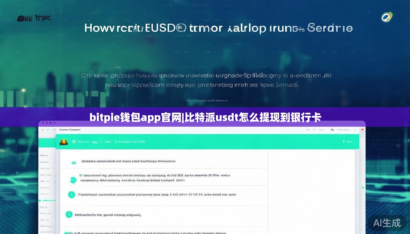 bitpie钱包app官网|比特派usdt怎么提现到银行卡 第1张 bitpie钱包app官网|比特派usdt怎么提现到银行卡 第1张