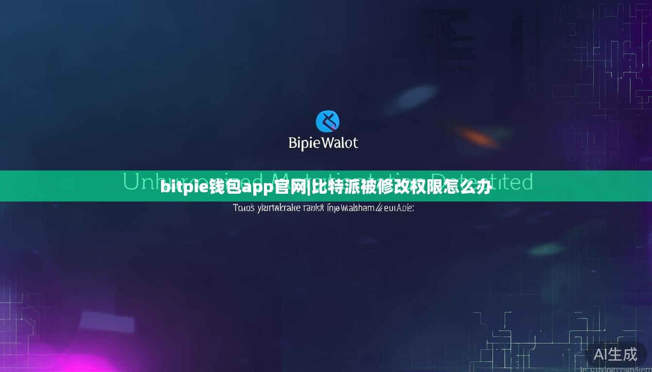 bitpie钱包app官网|比特派被修改权限怎么办 第1张 bitpie钱包app官网|比特派被修改权限怎么办 第1张
