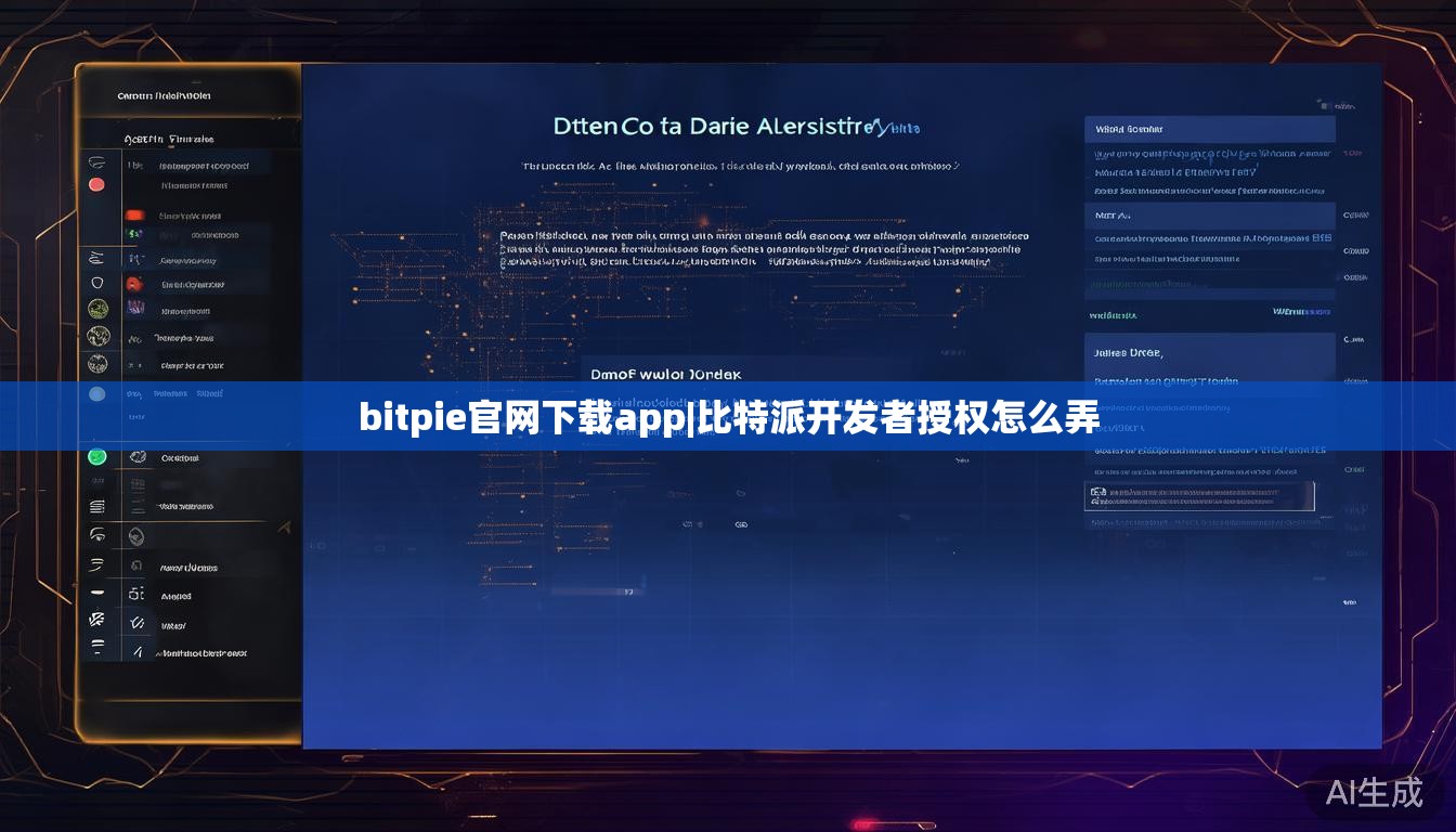 bitpie官网下载app|比特派开发者授权怎么弄 第1张 bitpie官网下载app|比特派开发者授权怎么弄 第1张
