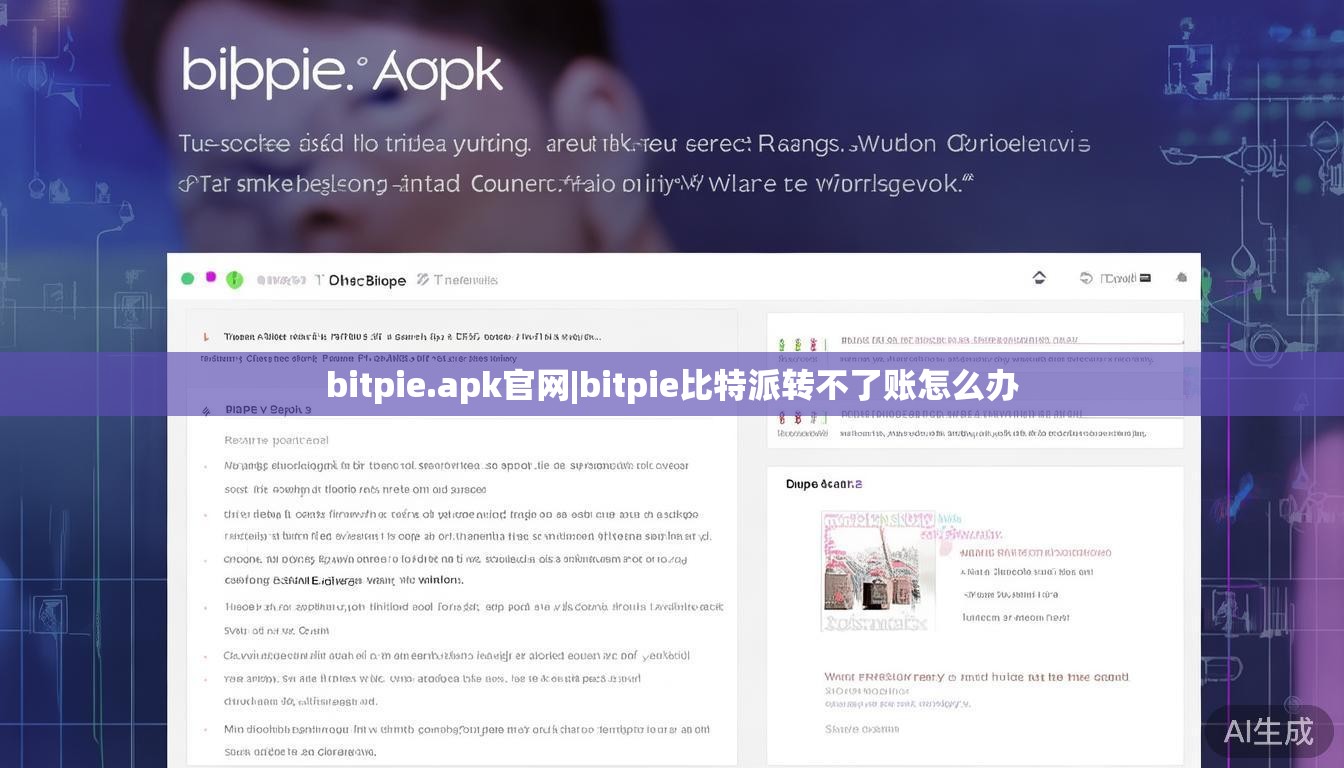bitpie.apk官网|bitpie比特派转不了账怎么办 第1张 bitpie.apk官网|bitpie比特派转不了账怎么办 第1张