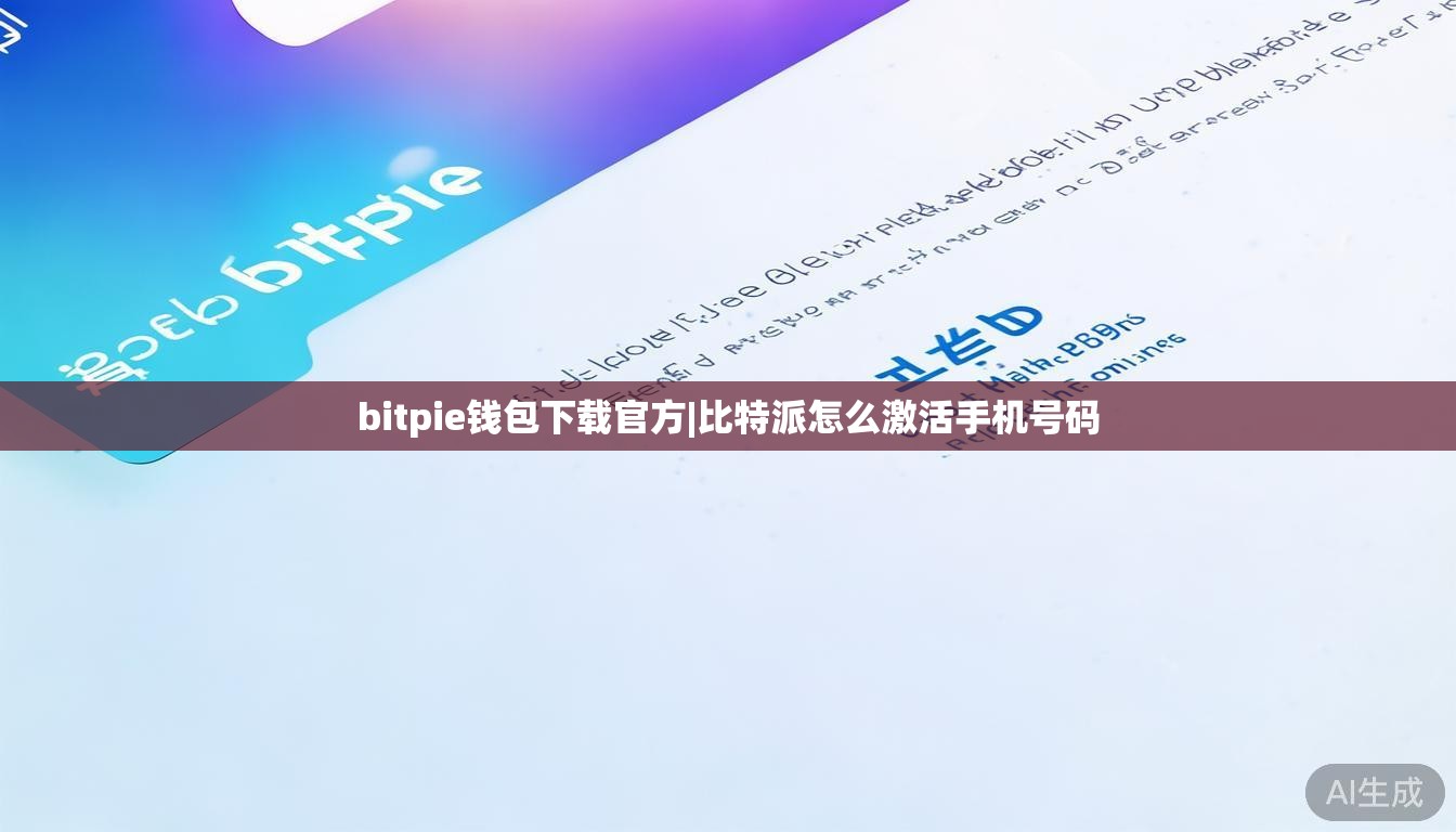 bitpie钱包下载官方|比特派怎么激活手机号码 第1张 bitpie钱包下载官方|比特派怎么激活手机号码 第1张