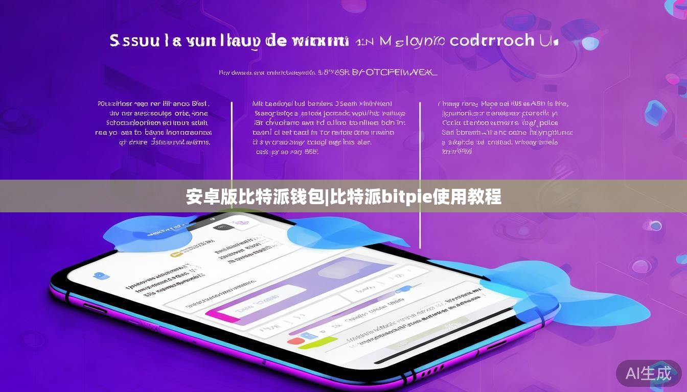 安卓版比特派钱包|比特派bitpie使用教程 第1张 安卓版比特派钱包|比特派bitpie使用教程 第1张