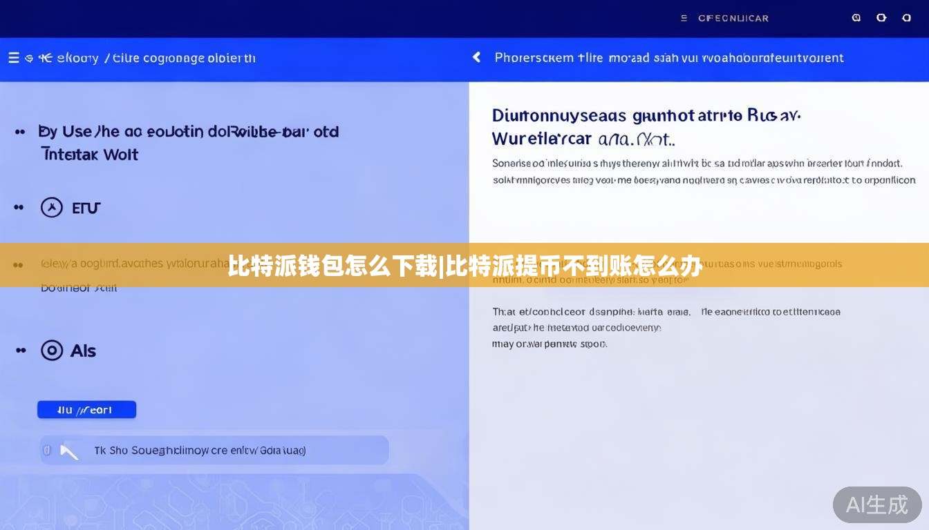 比特派钱包怎么下载|比特派提币不到账怎么办 第1张 比特派钱包怎么下载|比特派提币不到账怎么办 第1张