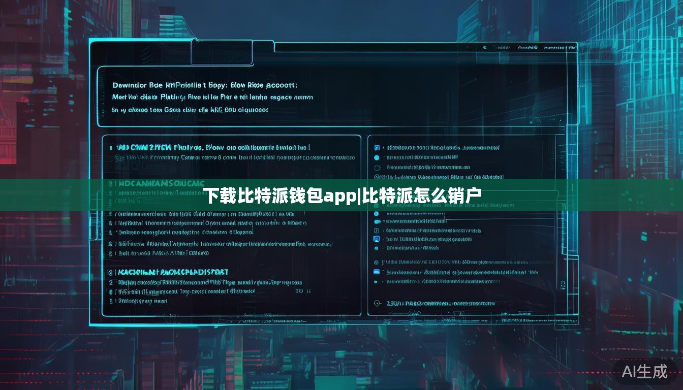下载比特派钱包app|比特派怎么销户 第1张 下载比特派钱包app|比特派怎么销户 第1张