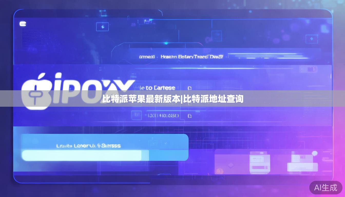 比特派苹果最新版本|比特派地址查询 第1张 比特派苹果最新版本|比特派地址查询 第1张